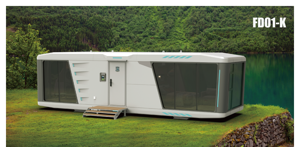 FD01K capsule house exterior