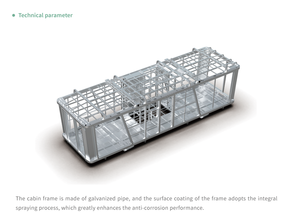 Smart capsule house control panel