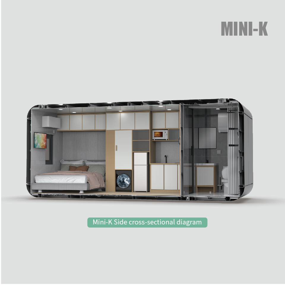 Mini-K Compact Space Capsule House