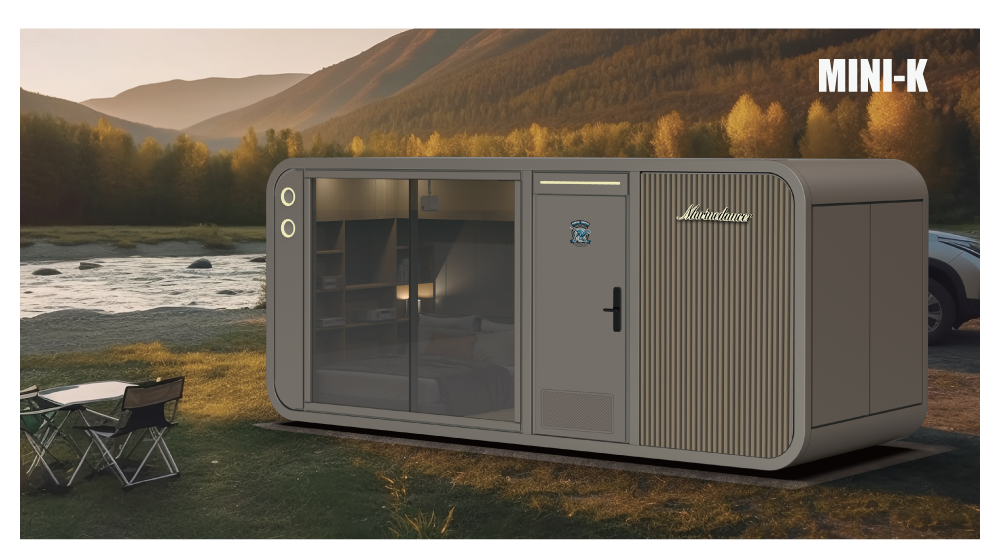 Mini-K compact space capsule house