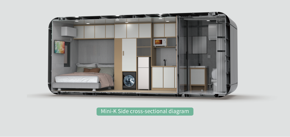 Mini-K modular outdoor accommodation unit