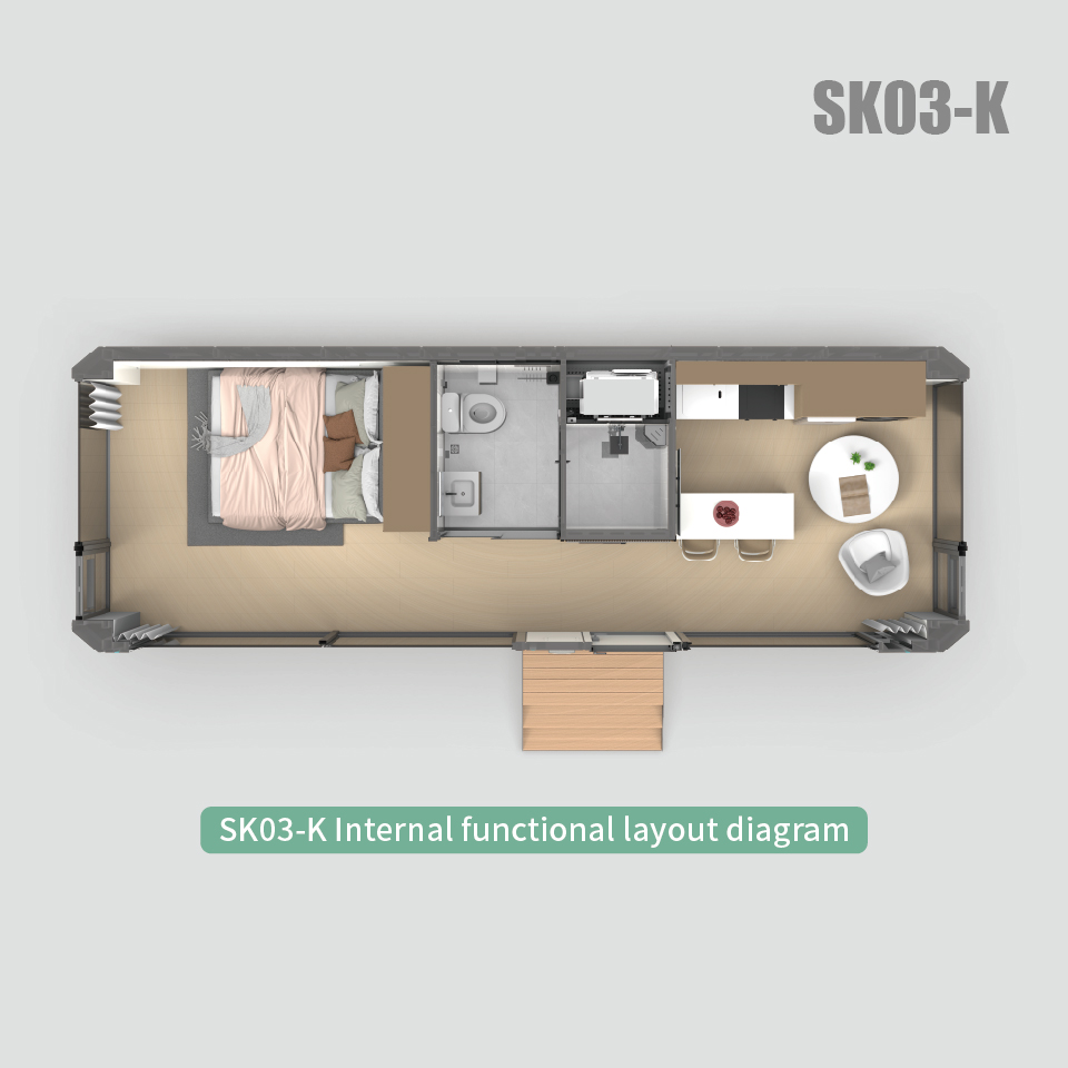 SK03-K Modern Space Capsule House