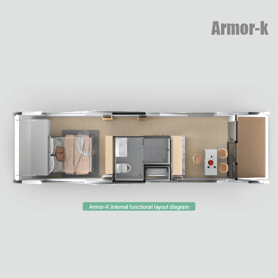 Armor-K Rugged Space Capsule House