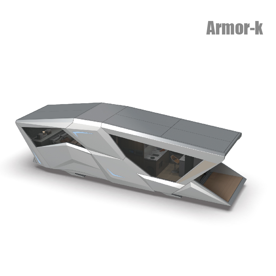 Armor-K Rugged Space Capsule House