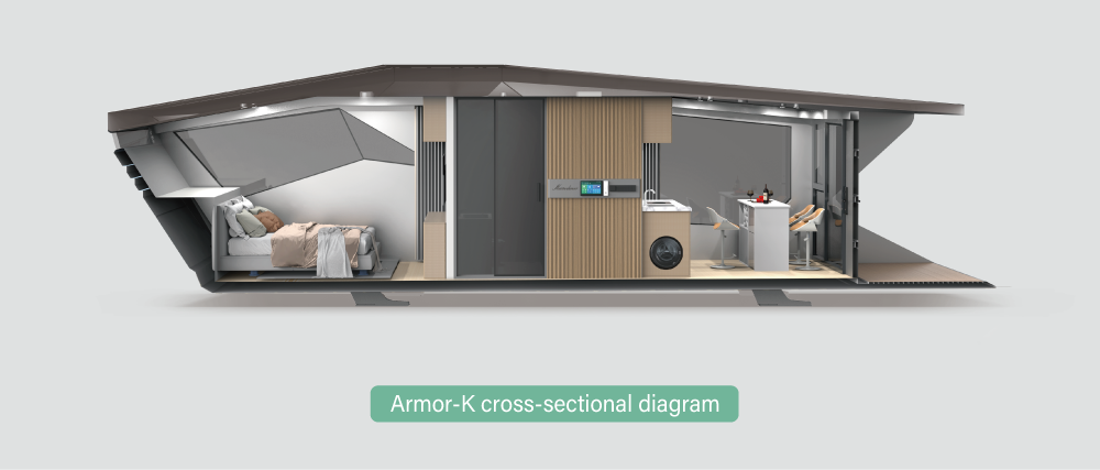 outdoor space capsule house for scenic spots