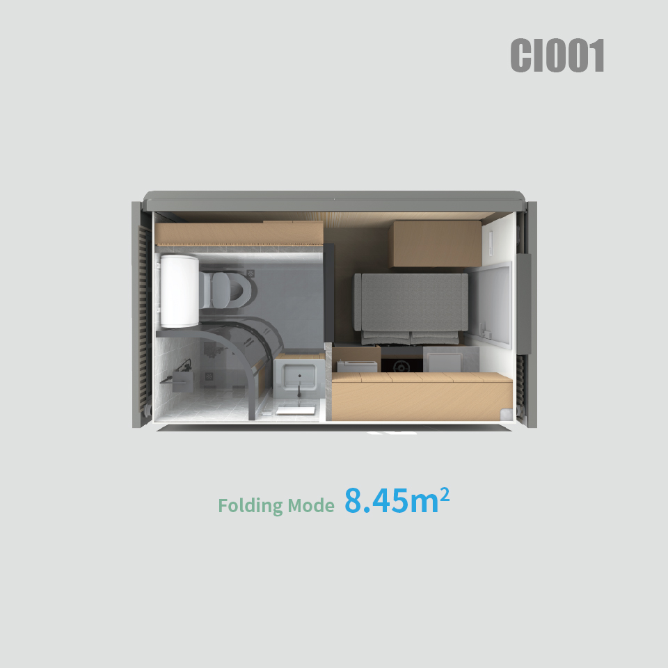 CI001 Foldable Capsule House